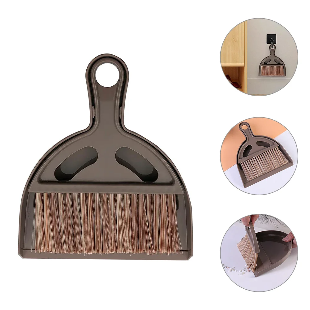 

Mini Cleaning Brush Car Interior Detailing Tool Desktop Broom Kit Air Brushes Sweeper Vent Cleaner Small and Dustpan