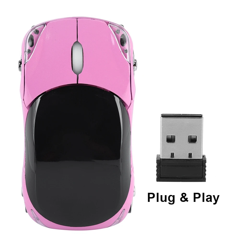 Wireless Mouse 2.4G Optical 1600DPI for Mac/ME/Windows PC/Tablet Gaming Office Portable