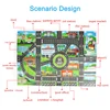 Children Traffic Car Map Road Mat Boy Girls Educational Toy Road Carpet Playmat For Baby Mats Cartoon City Rug Kids Toys Games 3