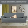 Elastic Jacquard Sofa Cover Cushion Cover Furniture Protector for Living Room Pets Kids Stretch Washable Removable Slipcover 5
