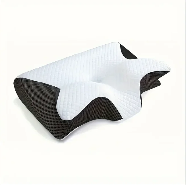 Ergonomic Memory Foam Cervical Pillow for Neck Pain Relief and Support