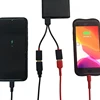 1 In 2 Out USB HUB Car USB Splitter Cable Multifunction Adapter Cord Charging Cable For Android Smart Phone 4