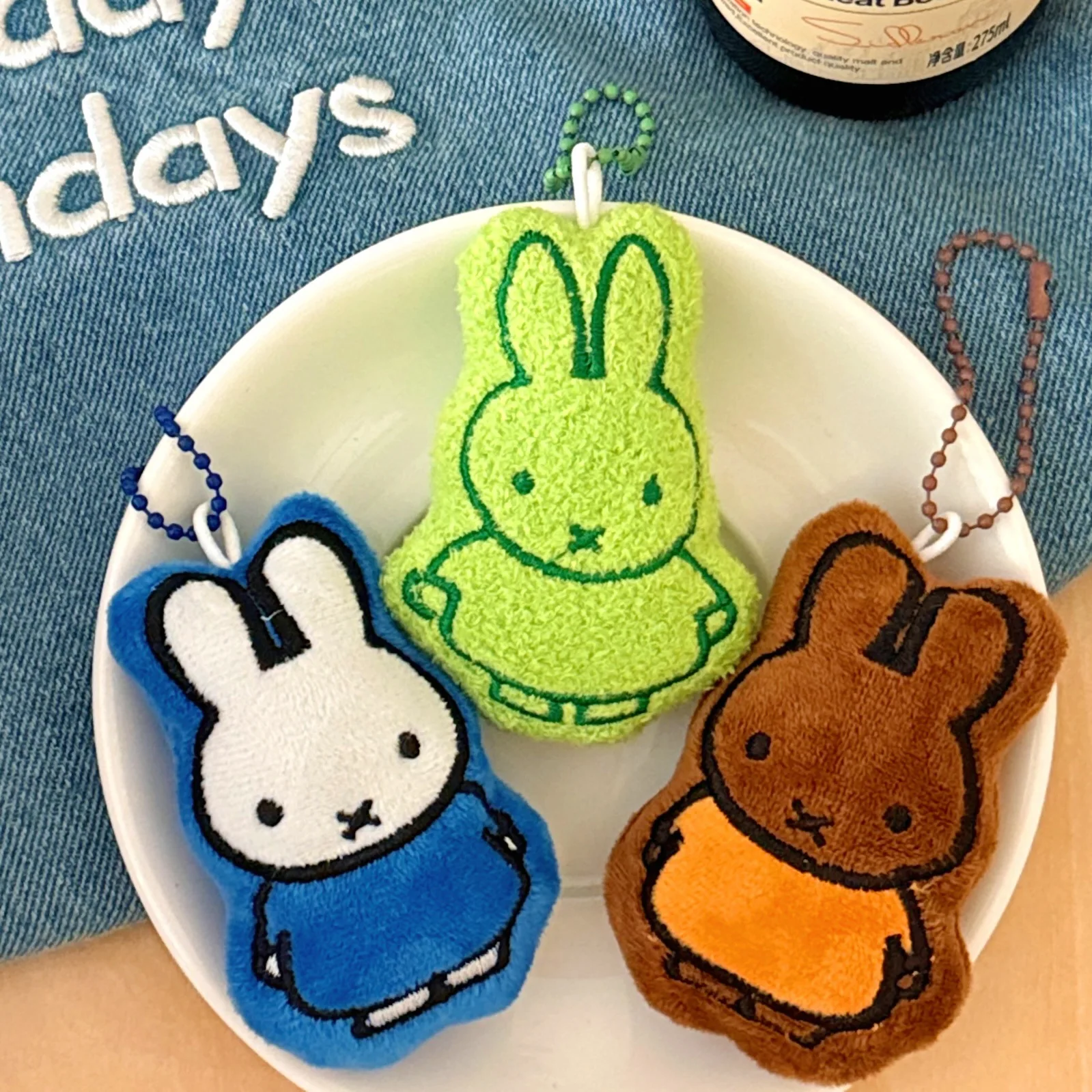 1/4 Stück Niedliche Miffy Cartoon Kleintier-Puppe Mädchen-Rucksack Vielseitige Puppe