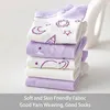 6 Pairs of Women's Spring and Summer Bear Astronaut Four Seasons Creative Fashion Space Sweet and Comfortable Socks 4
