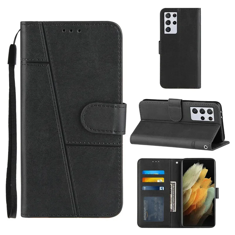 Luxury Leather Wallet Flip Phone Case - Premium Protection and Style