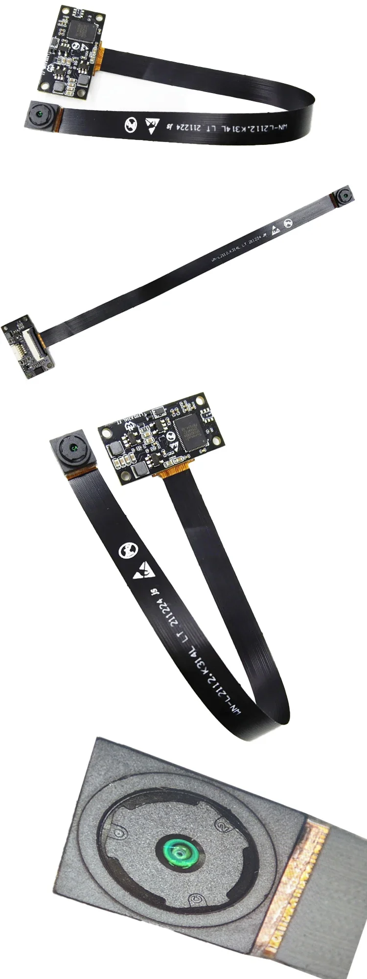 Port and connection view of the module