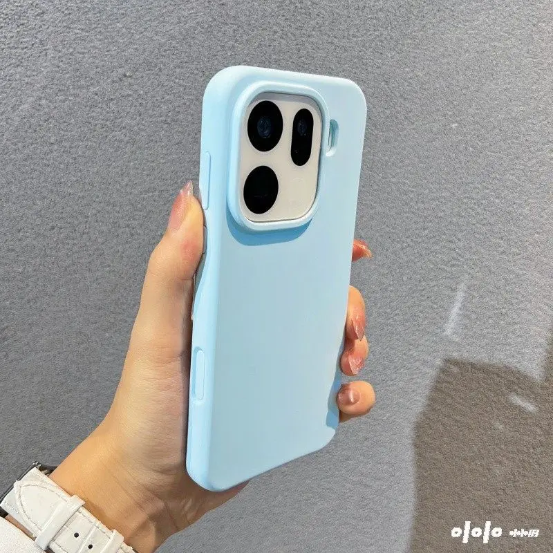 Fashionable Skin-friendly Liquid Silicone Shockproof Case - Anti-drop Cover