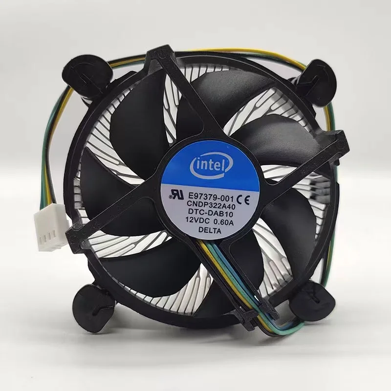 

Original Cooling Fan for Intel E97379-001 E97379-003 Core I3/i5 Socket 12V 0.60A 775 Pin 1150/1155/1156 CPU Fan