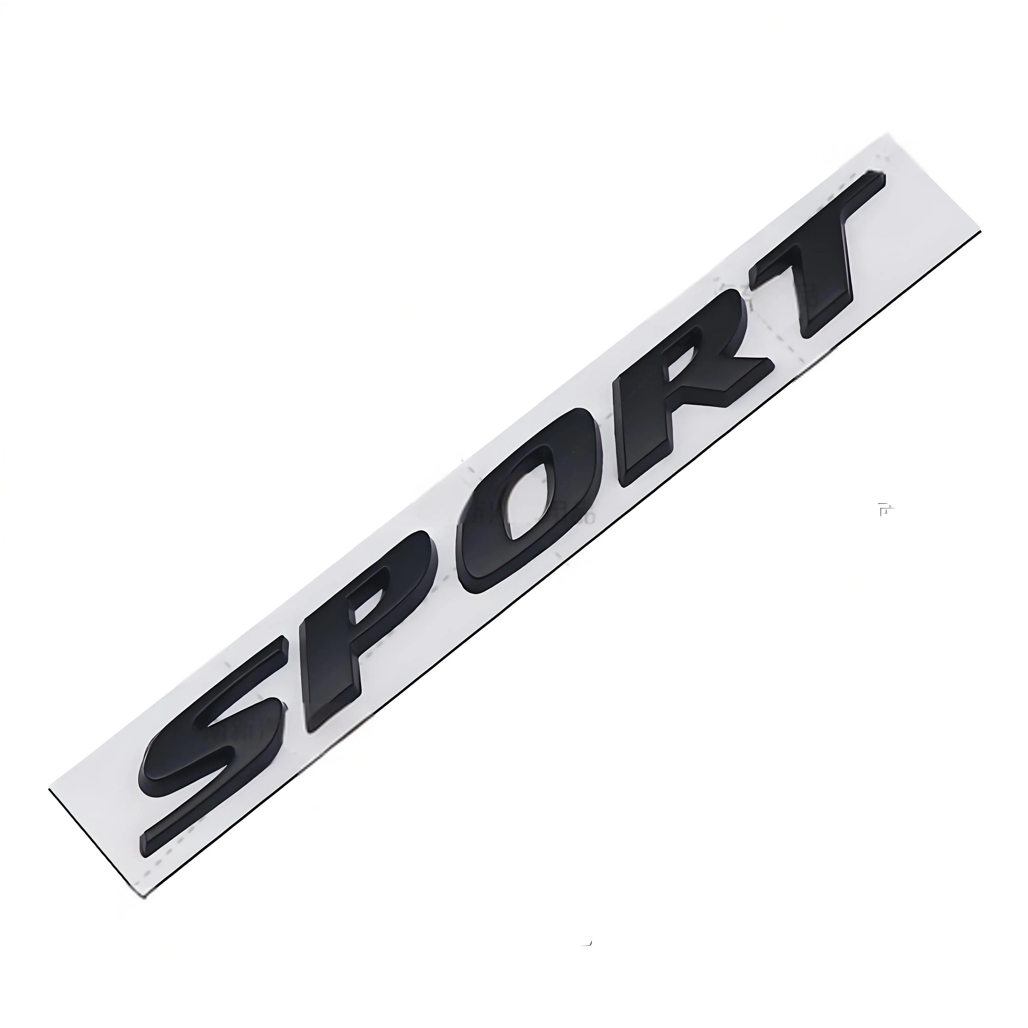 3D Metall Auto SPORT Buchstaben Emblem Abzeichen Logo Aufkleber Heckklappe Kotflügel Seitendekor Universelle Auto-Außendekoration Zubehör – Detail 12