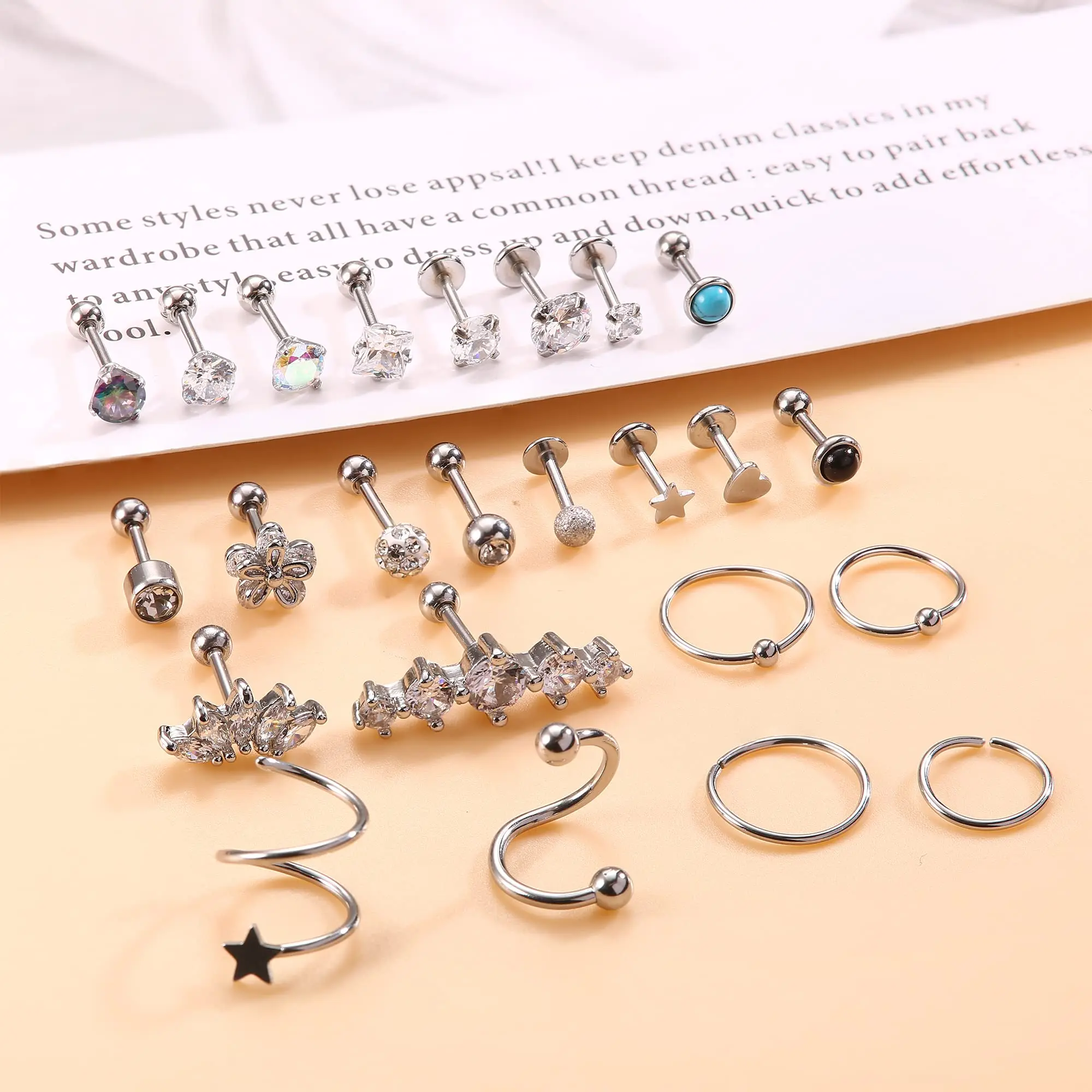 Add-On Earring Ball Backs