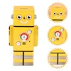 Yellow Robot Tin Piggy Bank For Girls Piggy Bank Girls Saver Children Toy Money Storage Home Decor Gift Idea 3