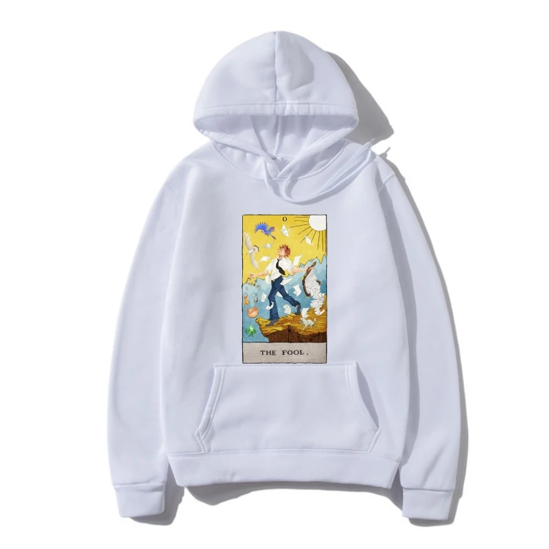 

The Fool Taro Card Ar Logo men's (woman's available) Outerwear black Hoodies