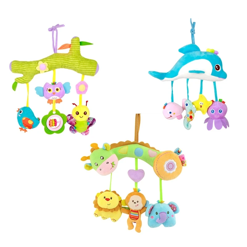 

Мультяшная детская кроватка, коляска, подвесная игрушка, интерактивная игрушка для родителей и детей, ранние развивающие игрушки