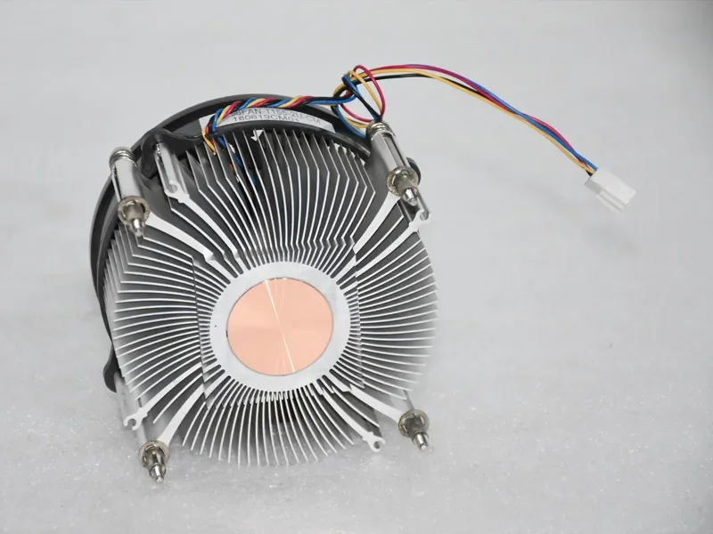 Desktop computer motherboard, CPU heat sink 1156 1155 1150 four wire temperature controlled mute