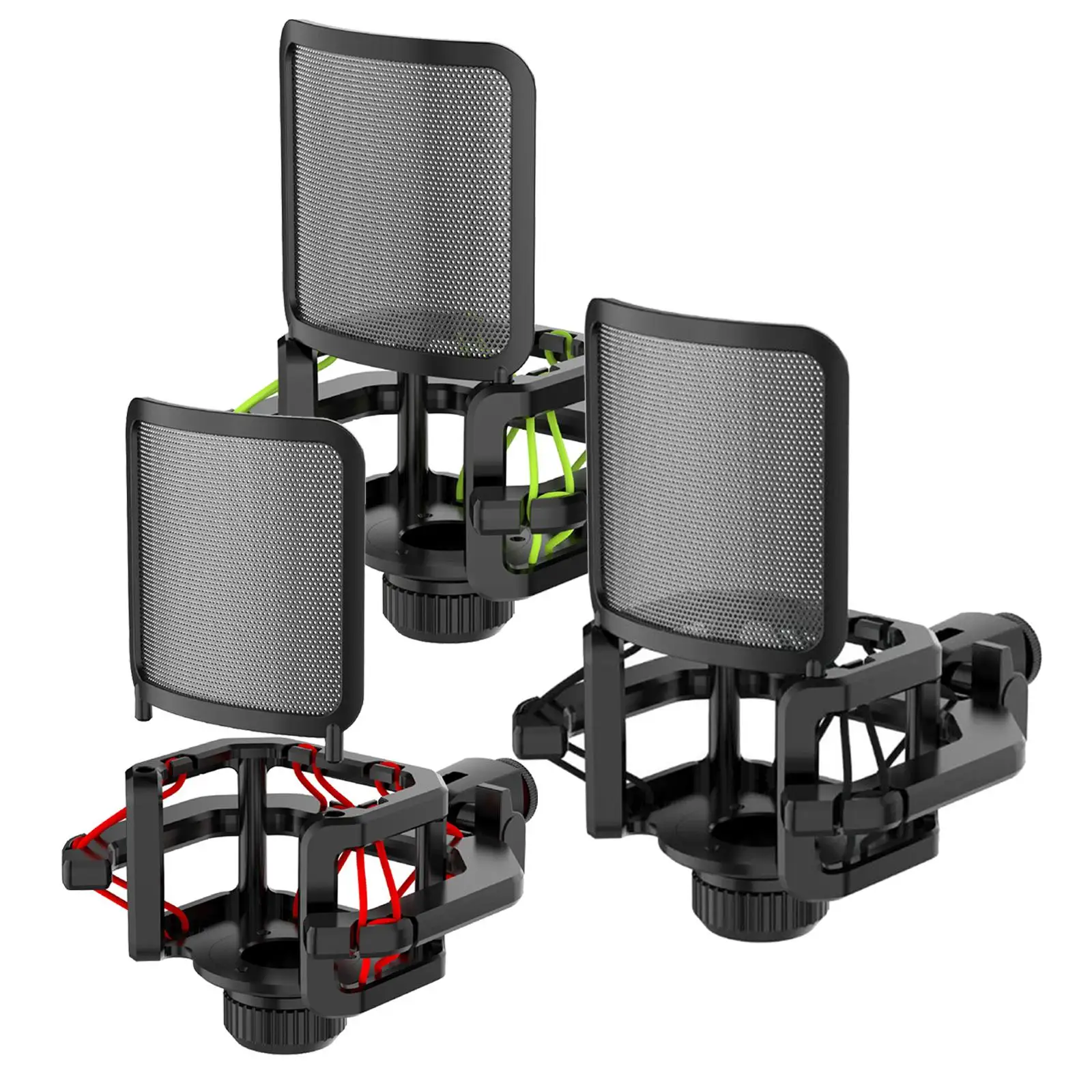 마이크 쇼크 마운트 마이크 방진 전문 견고한 스탠드 마이크 쇼크