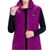 Plus Size Autumn Women Polar Fleece Fabric Vest Large Sleeveless Jacket Fashion Zipper Women's Leisure gilet 1