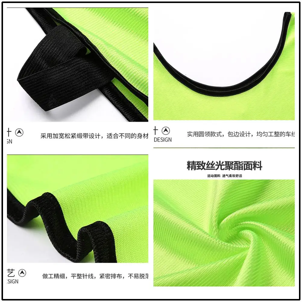 adult chlid soccer marathon group against scrimmage running vest combat training vest tank top lacrosse jerseys 4