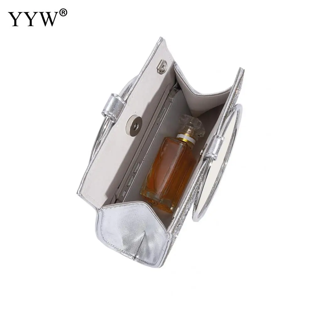 Luxury Women Clutch Bag Leather Handbag With Pearl Rhinestone Luxury Chain Shoulder Bag For Ladies Party Birthday Wedding Purse