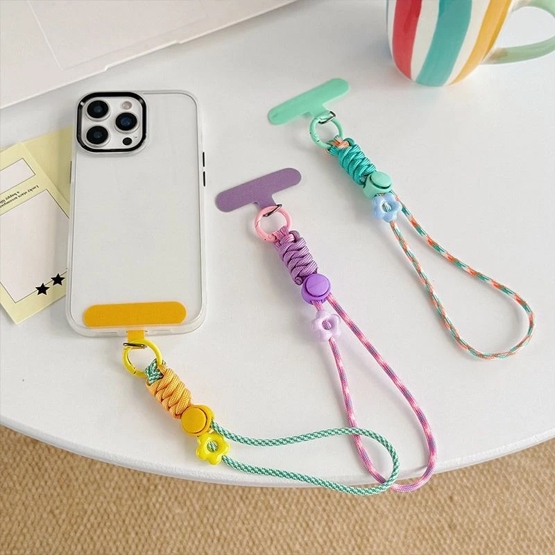 Elegant & Versatile Phone Wrist Lanyard Strap - Adjustable & Anti-Loss Design