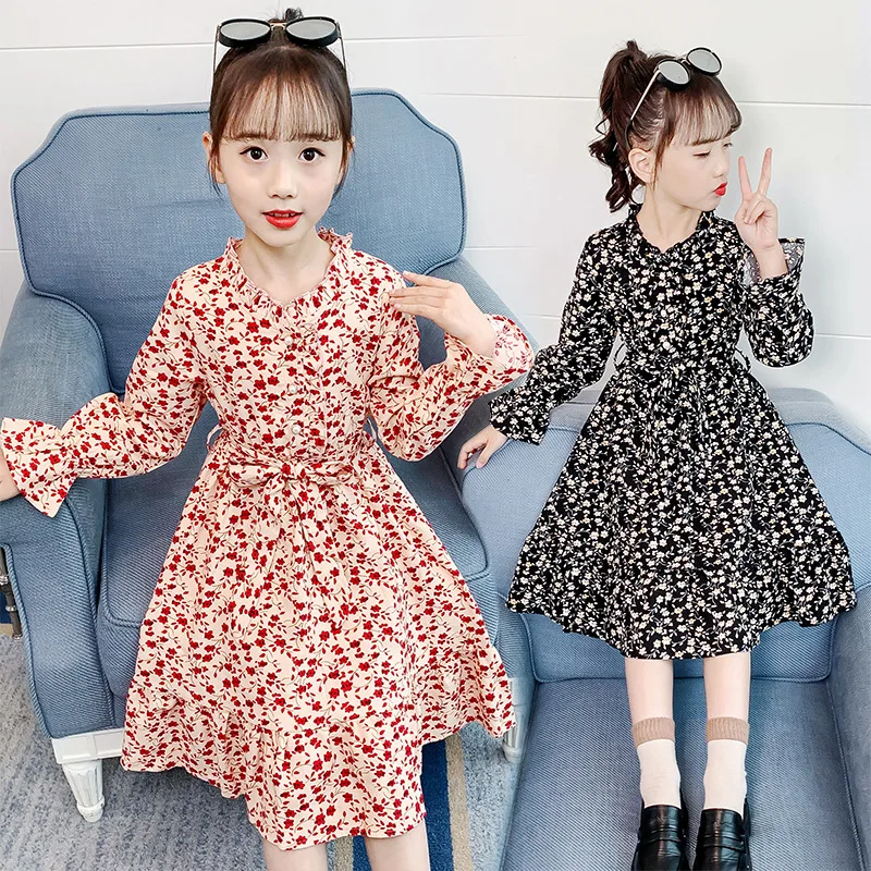 2023 Korea Summer Toddler Girl One-piece Dresses Kids Dresses