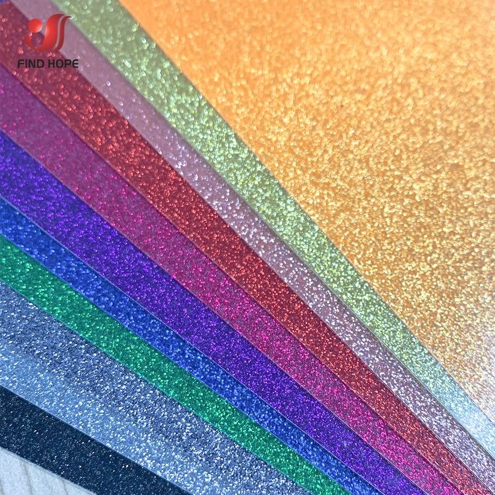 50x100cm Glitter Heat Transfer Vinyl Film 11 Assorted Colors HTV Iron On Tshirts DIY Decor Gifts Clothing Bags Hat For Cut