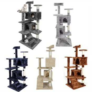 53-Inch Cat Tree Tower 1