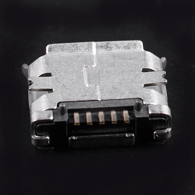 150 Pcs PCB SMT Micro-USB Type B 5Pin Female Socket Adapter Jack