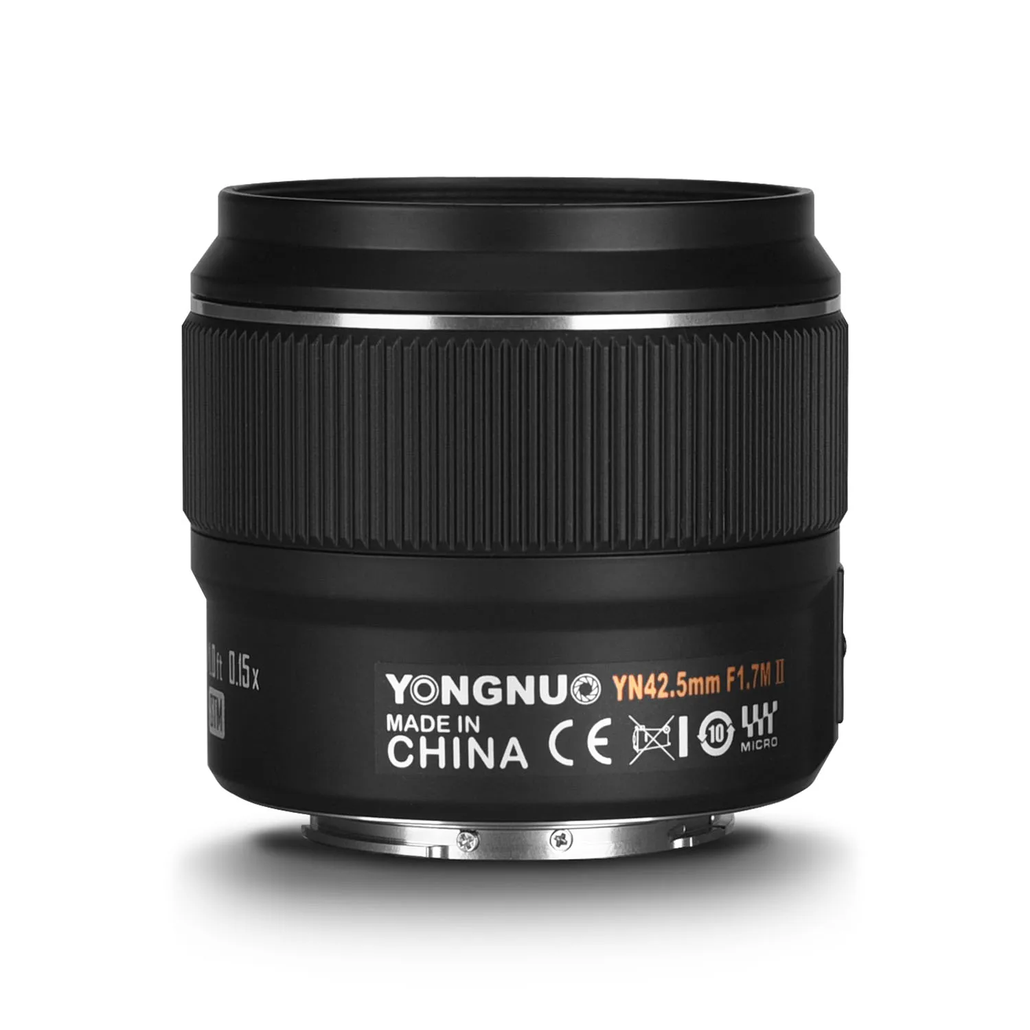 YONGNUO YN42.5mm F1.7M II 카메라 렌즈 고정 초점 AF G100 GH5 G95 올림푸스 E-M5/E-M10 Mark Ⅱ E-M10 Ⅳ 호환
