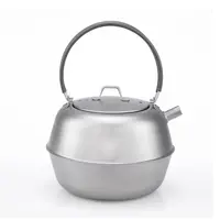 Kit d'ustensiles de cuisine de Camping, Pot de Barbecue de pique-nique de randonnée, vaisselle d'extérieur Portable, bouilloire, ensemble de casseroles, bol, équipement de Camping 3