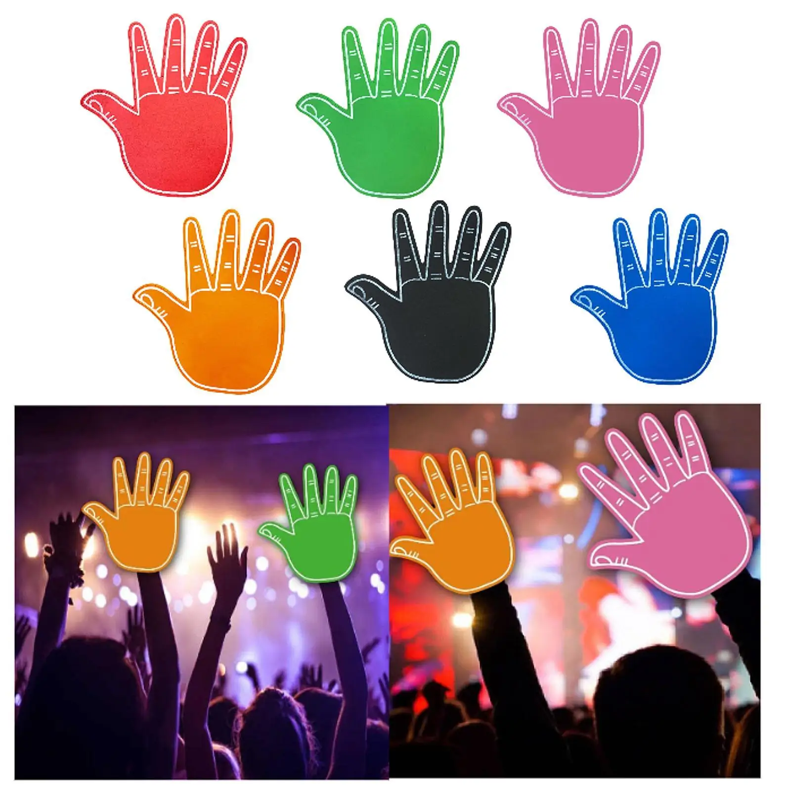 Giant Foam Finger Giant EVA Foam Hand Gloves for Athletic Meetings Party
