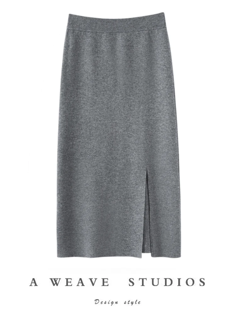 Women's Pure Cashmere Long Skirt - Care Instructions