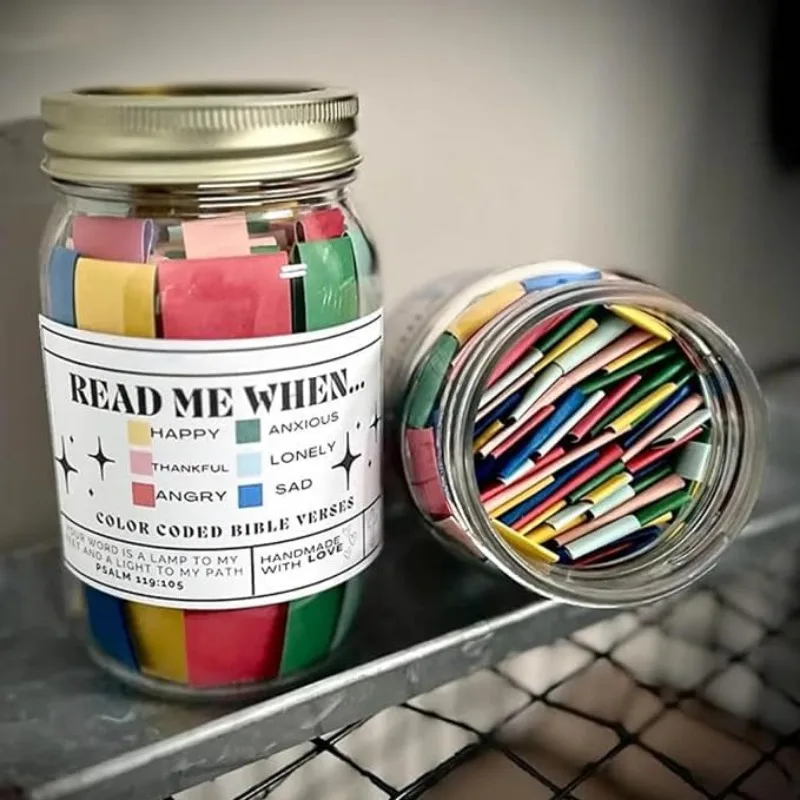 Cultural Cards Bible Verses Jar for Christmas