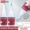 Professional Super Glue DIY Jewelry Making Ring Rhinestone Earring Strong Instant Contact Adhesive Second Cyanoacrylate 502 Bond 1