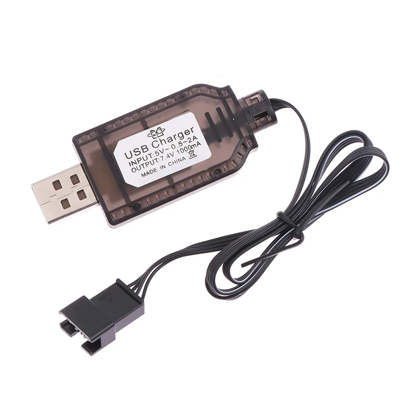 7.4v SM4P Li-ion Battery Reverse Charging Adapter Electric Toy Car E561 Excavator Charger USB Cable 3