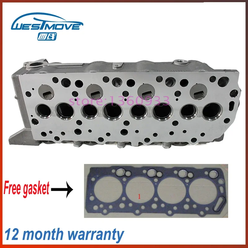 Cylinder head for Hyundai H100 H1 GALLOPER Exceed KIA Besta Bongo 2.5 TD 2476cc 8V 1988- D4BA 4D56 4D56T D4BH MD303750 MD348983