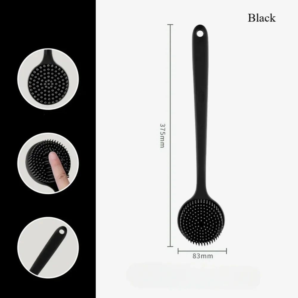 Description Picture 6 of itemLong Handle Bath Brush Bathroom Body Brushes Back Ball Brush Mud Back Scrubber Shower Massage Brush Exfoliation Bathroom Tools
