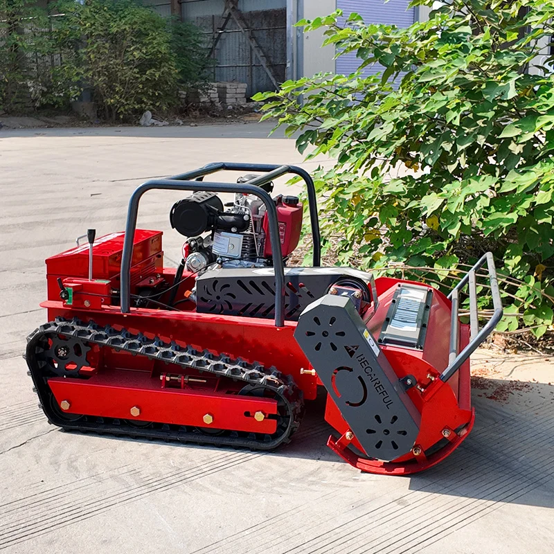 Tosaerba elettrico per agricoltura industriale a 4 tempi personalizzato, telecomando, greening idraulico senza fili per giardino agricolo - immagine 2