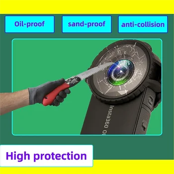 Protezioni per lenti Premium per fotocamera 10M Parti di ricambio Accessori Protezione completa impermeabile per Action Camera Insta 360 ONE X2