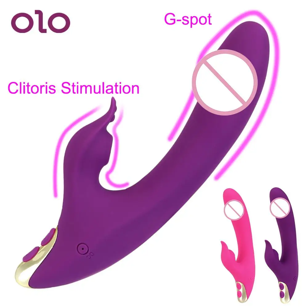 

OLO 9 Modes Vaginal Clit Stimulator Female Masturbation G-Spot Rabbit Vibrator Sex Toys for Women Dildo Sukcing Vibrator Wand