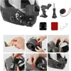 Accessories Kit for GoPro Hero 13 12 11 10 9 8 7 6 5 4 SJCAM AKASO Osmo Motorcycle Helmet Chin Mount Go Pro Insta360 2