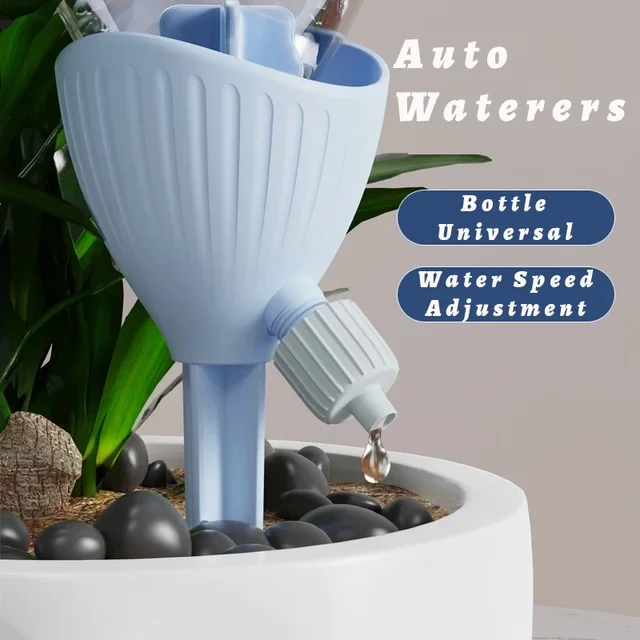 Adjustable Watering Irrigation Device Water Seepage Device Timed Automatic Watering Drip Irrigation Flower Pot Lazy God Device 1