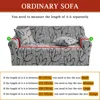 Sofa Seat Cover for Armchairs Removable Elastic Cushion Covers L shape Chaise longue Corner Sofa buy 2 pieces Sofa Covers 2
