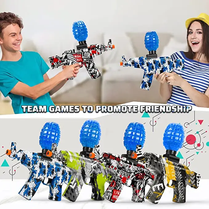 Electric Airsoft Splatter Water Balls Gel Blaster Gun Toys Air Pistol