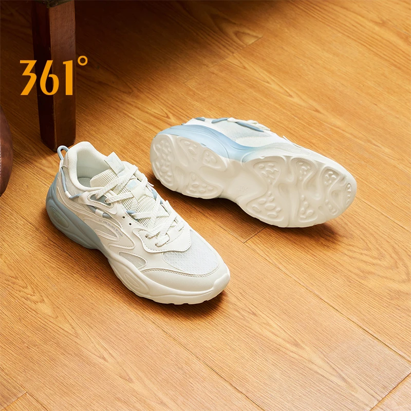 

361 Degrees Casual Shoes Women Comfortable Stable Antiskid Breathable Lightweigh Cushioning Durable Female Sneakers 682426767