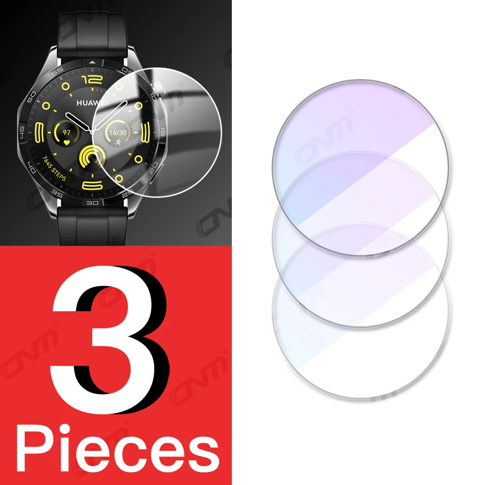 Premium 2.5D Tempered Glass Screen Protector for Smartwatch - Anti-Scratch Protection Film