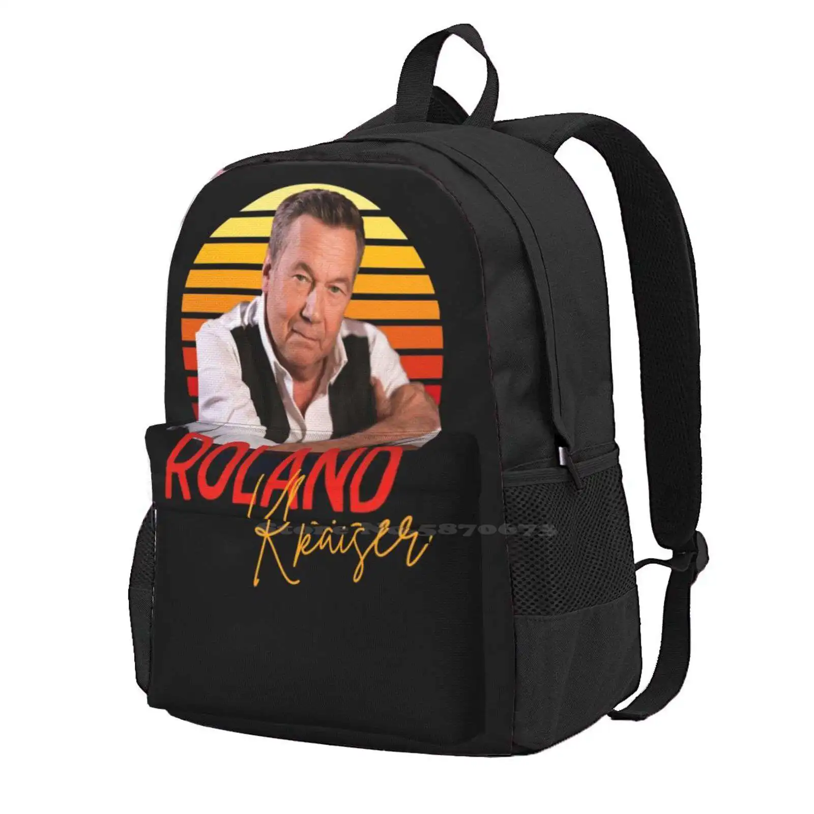 

Roland Kaiser-Rip Roland Kaiser-Rest In Peace Roland Kaiser School Bag Big Capacity Backpack Laptop 15 Inch SchlagersNger