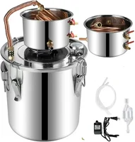 30L  Small Essential Oil Extractor Extraction Distiller Distillation Distilling Equipment Machine. 1