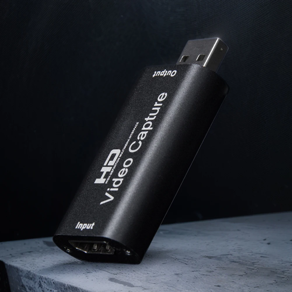 HDMI-USB 2.0 비디오 캡처 카드, USB 2.0 비디오 캡처 카드, PS4 DVD 카메라용 4K HDMI 호환 비디오 그래버