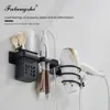 Hair Dryer Organizer Rack Bathroom Hairdryer And Straightener Holder Wall Mounted Shelves Accessories Blower Shelves WB8022 2