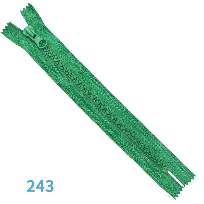 Durable Resin Zipper for Crafting and Sewing Projects, 2-Pack